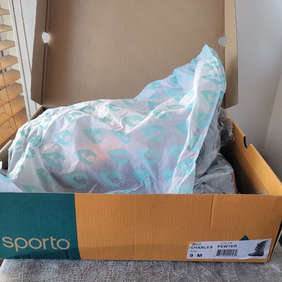 NWT – NWB Sporto Charles Angled Calf Waterproof Winter Boots (Size: 9M) - Picture 12 of 12